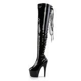 Pleaser ADORE-3063 Platforms (Exotic Dancing) : Thigh High Boots, 7