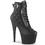 Pleaser ADORE-700-05 7" Heel, 2 3/4" PF Lace-Up Front Ankle Bootie, Side Zip
