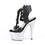 Pleaser ADORE-700-14LG Platform Front Lace-up Ankle High Sandal 7" Heel