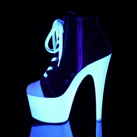 Pleaser ADORE-700SK-02 Platforms (Exotic Dancing) : Ankle/Mid-Calf Boots