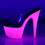 Pleaser ADORE-701UVG Platforms (Exotic Dancing) : 7&quot; - 7 1/2&quot; Heel, 7" Heel