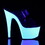 Pleaser ADORE-702UV Platforms (Exotic Dancing) : Specialty Collection, 7" Heel