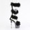 Pleaser ADORE-728F 7" Heel, 2 3/4" PF Marabou Fur Sandal, Back Zip