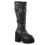Demonia ASSAULT-203 Women's Mid-Calf &amp; Knee High Boots, 4 3/4" Heel