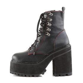 Demonia ASSAULT-100 Women's Ankle Boots, 4 3/4" Heel