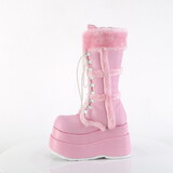 Demonia BEAR-202 Women's Mid-Calf & Knee High Boots, 4 1/2