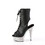 Blk Faux Leather/Slv AB RS