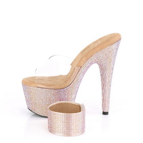 Pleaser BEJEWELED-712RS Platforms (Exotic Dancing) : Specialty Collection, 7" Heel