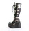 Demonia BLAZE-152 4 1/2" Platform Lace-Up Knee High Boot, Inside Zip