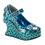 Demonia BRAVO-10 Women's Heels &amp; Platform Shoes, 5" Wedge