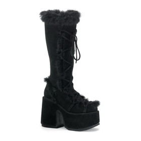 Demonia CAMEL-311 Women's Mid-Calf &amp; Knee High Boots, 5" Heel