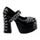 Demonia CHARADE-25 Women's Heels &amp; Platform Shoes, 4 1/2" Heel