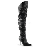 Pleaser CLASSIQUE-3011 Single Soles : Thigh High Boots, 4