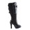 Demonia CRYPTO-302 Women's Mid-Calf &amp; Knee High Boots, 4" Heel