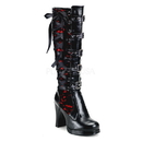 Demonia CRYPTO-106 Women's Mid-Calf & Knee High Boots, 4