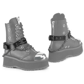 Demonia DA-520 Faux Leather Boot Harness (Pair)