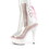 Pleaser DELIGHT-1018C Platform Open Toe/Heel Lace-Up Back Ankle Boot 6" Heel