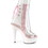 Pleaser DELIGHT-1018C Platform Open Toe/Heel Lace-Up Back Ankle Boot 6" Heel