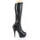 Pleaser DELIGHT-2000 Platforms (Exotic Dancing) : Knee High Boots, 6" Heel