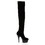 Pleaser DELIGHT-3002 Platforms (Exotic Dancing) : Thigh High Boots, 6" Heel