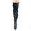 Pleaser DELIGHT-3004 6" Heel, 1 3/4" PF Slouch Thigh Boot, Side Zip