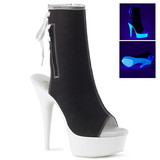 Pleaser DELIGHT-1018SK Platforms (Exotic Dancing) : Ankle/Mid-Calf Boots, 6