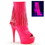 Neon H. Pink Faux Leather/Neon H. Pink