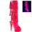 Pleaser DELIGHT-2019-3 Platforms (Exotic Dancing) : Knee High Boots, 6" Heel