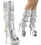 Pleaser DELIGHT-2019-3 Platforms (Exotic Dancing) : Knee High Boots, 6" Heel