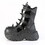 Demonia ECHO-110 3 1/4" Platform Calf Boot, Side Zip