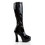 Pleaser ELECTRA-2000Z Platforms (Exotic Dancing) : Knee High Boots, 5" Heel