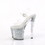 Pleaser ENCHANT-708RSI 7 1/2" Heel, 3 1/2" PF Ankle Strap Sandal w/RS Inserts