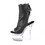 Pleaser FLASHDANCE-1018-7 7" Heel, 2 3/4" PF LED Illuminated Open Ankle Boot, Side Zip