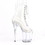 Pleaser FLAMINGO-1021C 8" Heel, 4" PF Peep Toe Lace-Up Front Ankle Boot