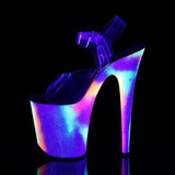Pleaser FLAMINGO-808GXY Platforms (Exotic Dancing) : 8" Heel