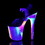 Pleaser FLAMINGO-808GXY Platforms (Exotic Dancing) : 8&quot; Heel