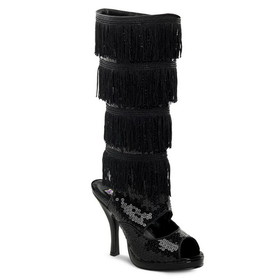 Funtasma FLAPPER-168 Women's Boots, 4 1/2" Heel