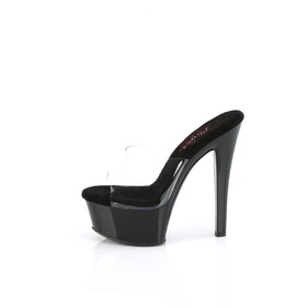 Pleaser GLEAM-601 6" Heel, 1 3/4" PF Comfort Width Slide