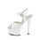 Pleaser GLEAM-609 6" Heel, 1 3/4" PF Ankle Strap Sandal
