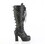 Demonia GOTHIKA-108 3 3/4" Heel, 1 1/4" PF Knee High Boot, Side Zip