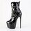 Pleaser JUBILANT-1023 7" Heel, 3" Concealed PF Strappy Ankle Boot, Side Zip