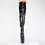 Pleaser JUBILANT-3006 7" Heel, 3" Concealed PF, Stretch Thigh Boot, Side Zip