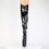 Pleaser JUBILANT-3006 7" Heel, 3" Concealed PF, Stretch Thigh Boot, Side Zip
