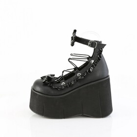 Demonia KERA-18 4 1/2" Platform Wrap Around Ankle Shoe