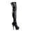 Pleaser KISS-3000 Platforms (Exotic Dancing) : Thigh High Boots, 6" Heel