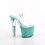 Pleaser LOVESICK-708SG 7" Heel, 3 1/4" PF Ankle Strap Sandal w/Iridescent Glitters