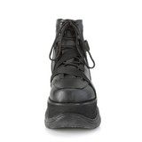 Demonia NEPTUNE-181 Unisex Platform Shoes & Boots Platform Lace-Up Front Ankle Boot 3 