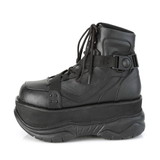 Demonia NEPTUNE-181 Unisex Platform Shoes & Boots Platform Lace-Up Front Ankle Boot 3 