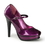 Pin Up Couture PLEASURE-02G Platforms : 5 1/4&quot; Pleasure, 5 1/4" Heel