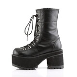 Demonia RANGER-301 Women's Mid-Calf & Knee High Boots, 3 3/4